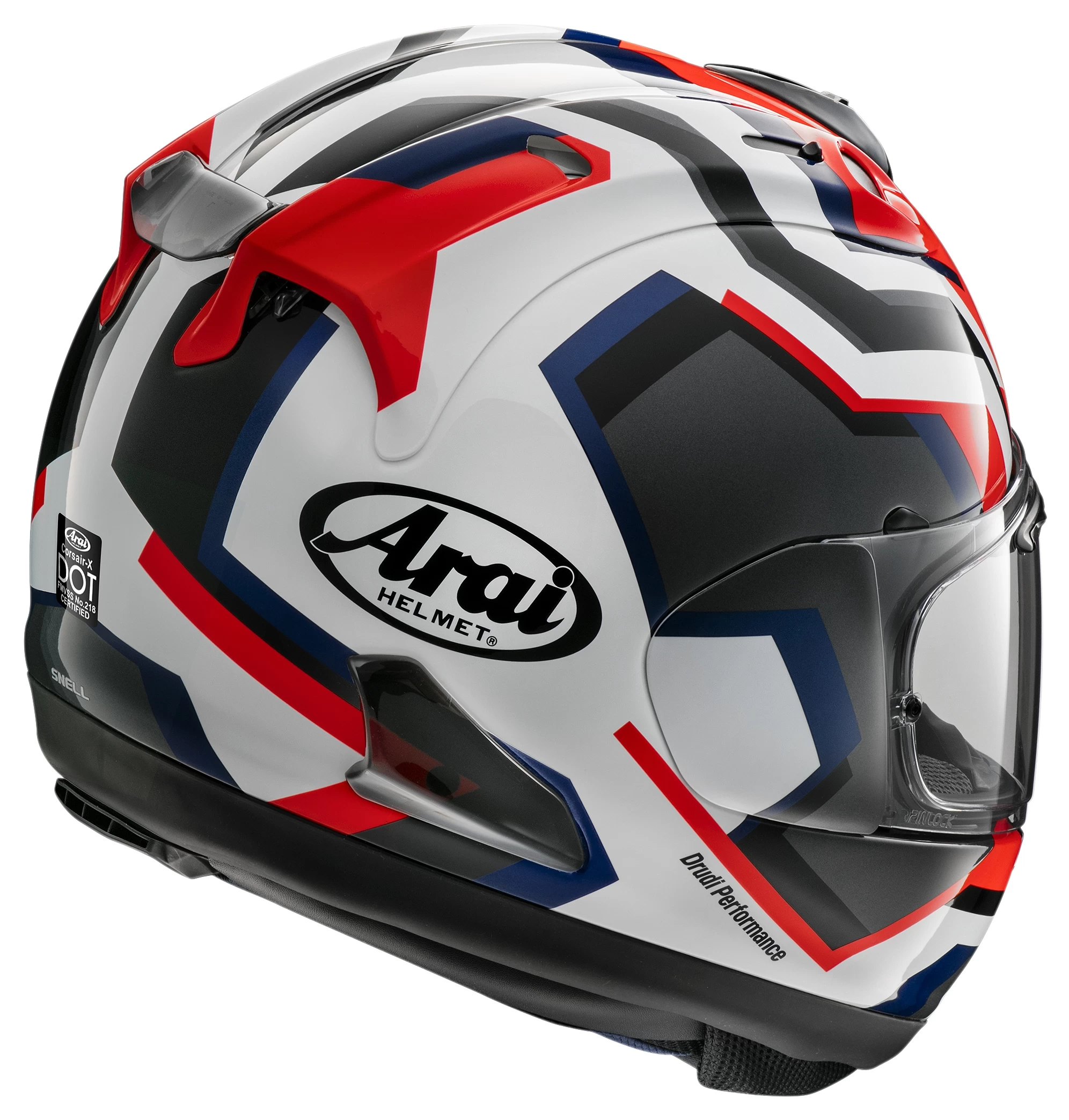 Arai Corsair-X RSW Trico Helmet - Image 4