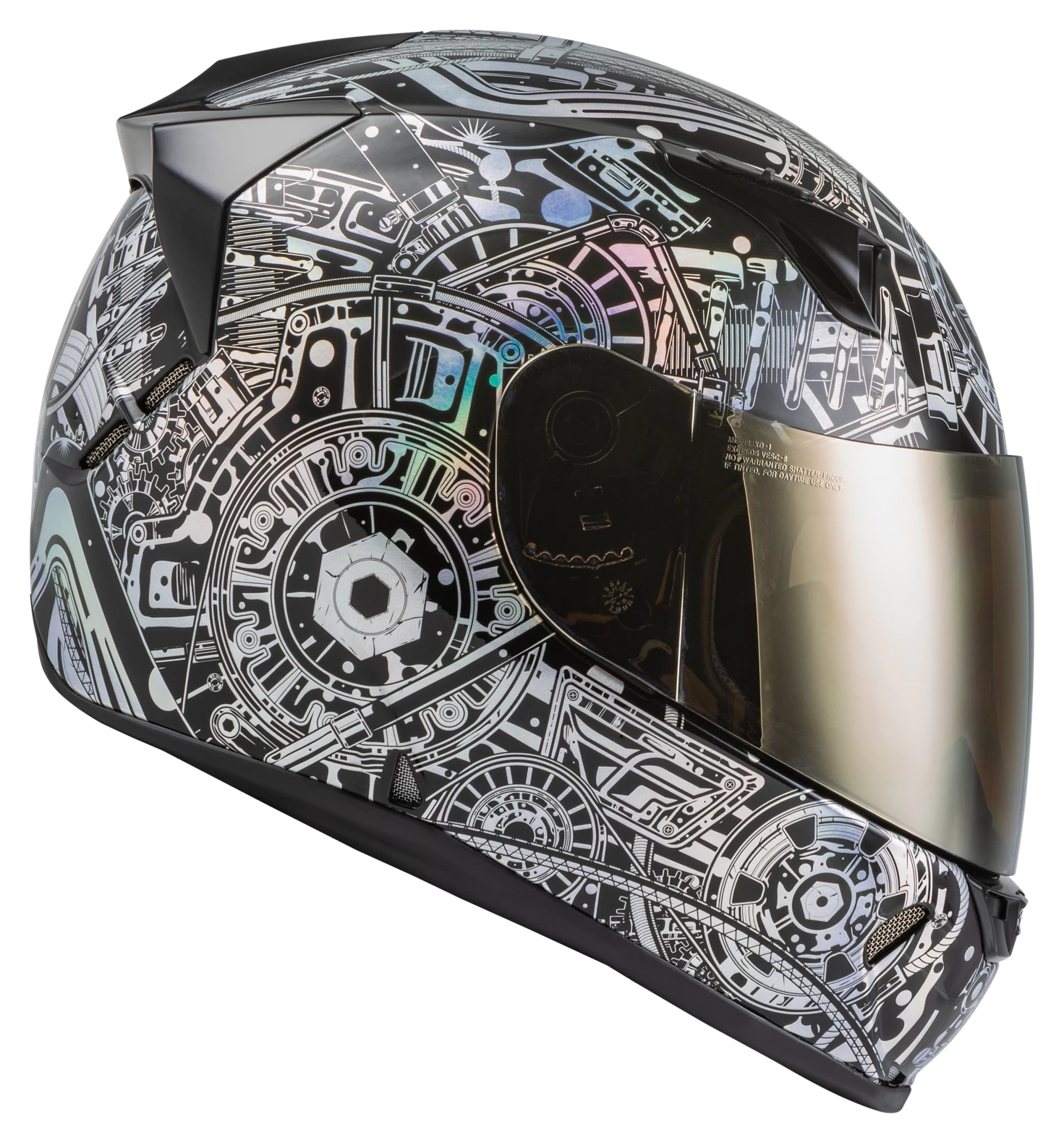 Fly Racing Street Revolt Matrix Helmet - Image 5