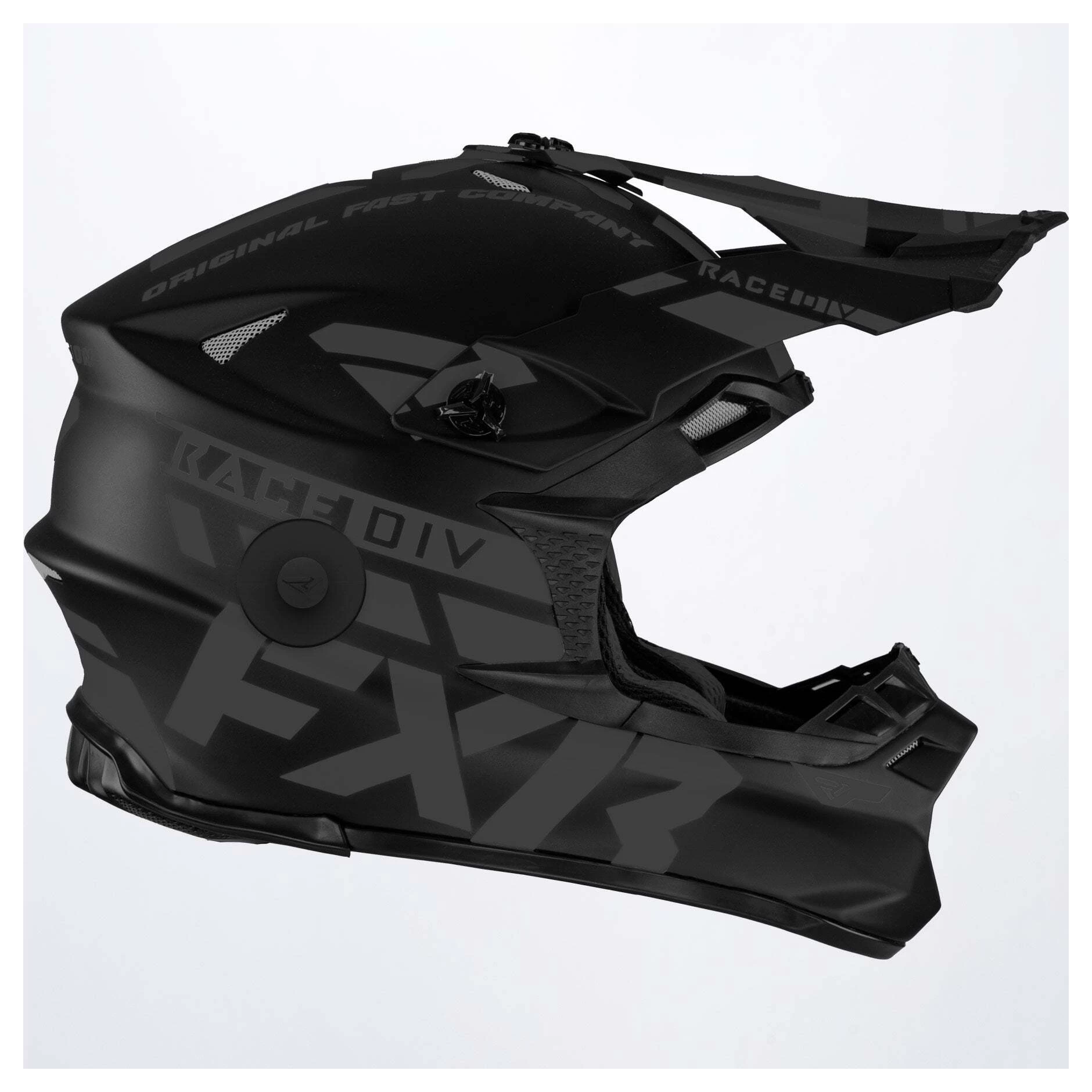 FXR Blade Cold Stop QRS Helmet With Electric Goggles - Image 3