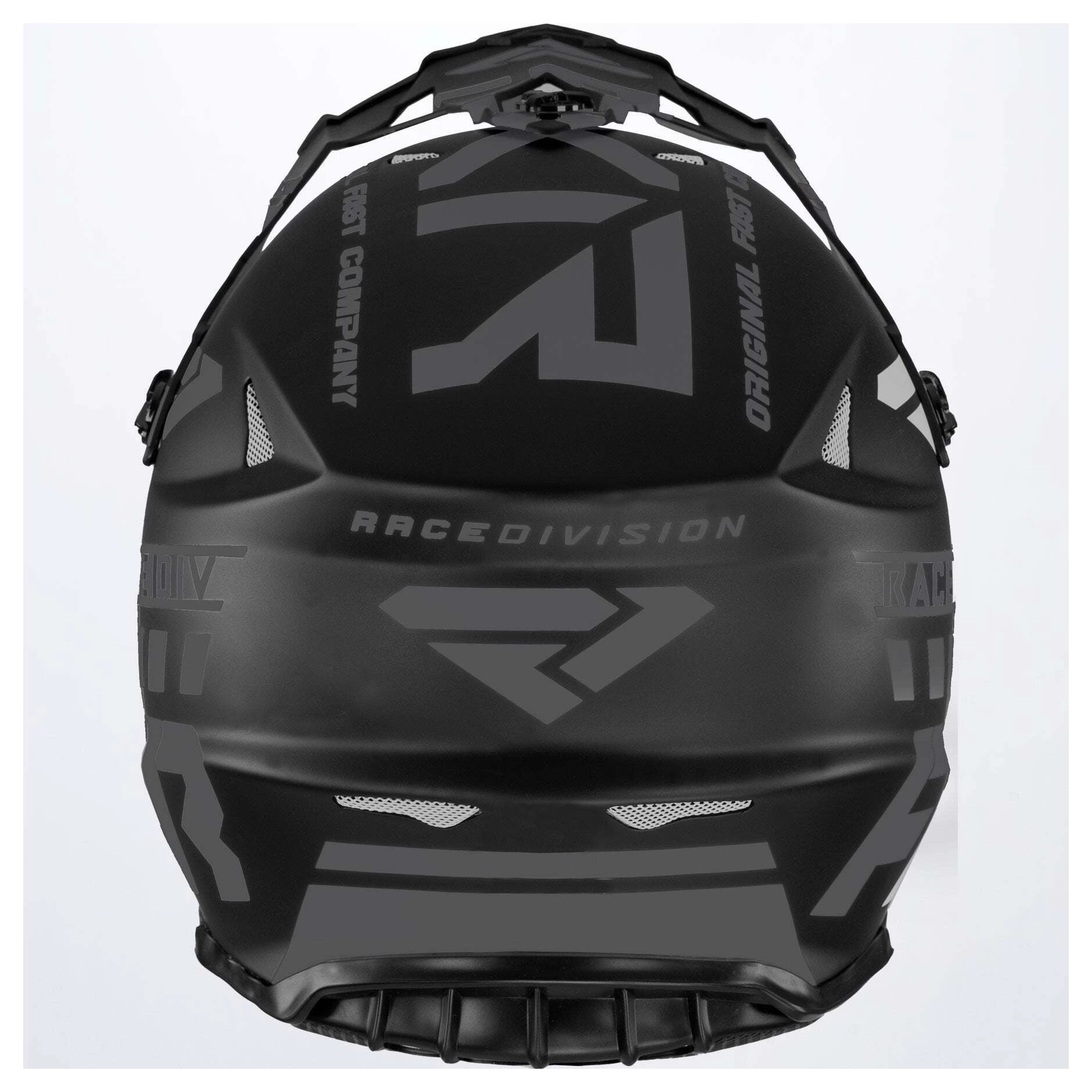 FXR Blade Cold Stop QRS Helmet With Electric Goggles - Image 4