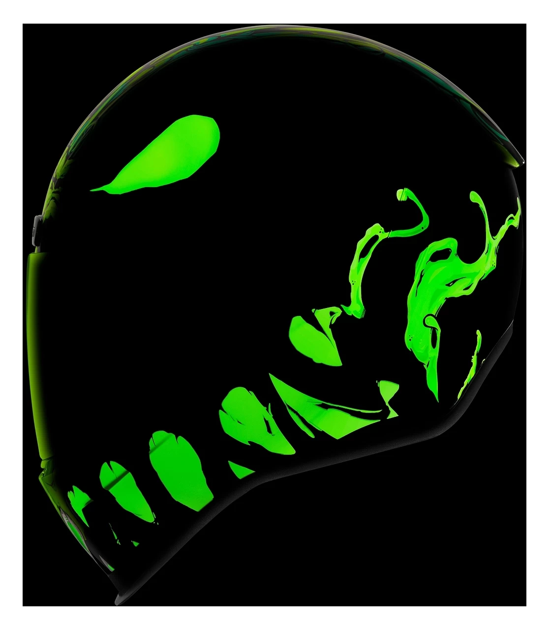 Icon Airform Manik'R Helmet Green/White / MD [Open Box] - Image 3