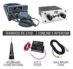 PCI Race Radios Kenwood NX-5700 Comlink X Race Package